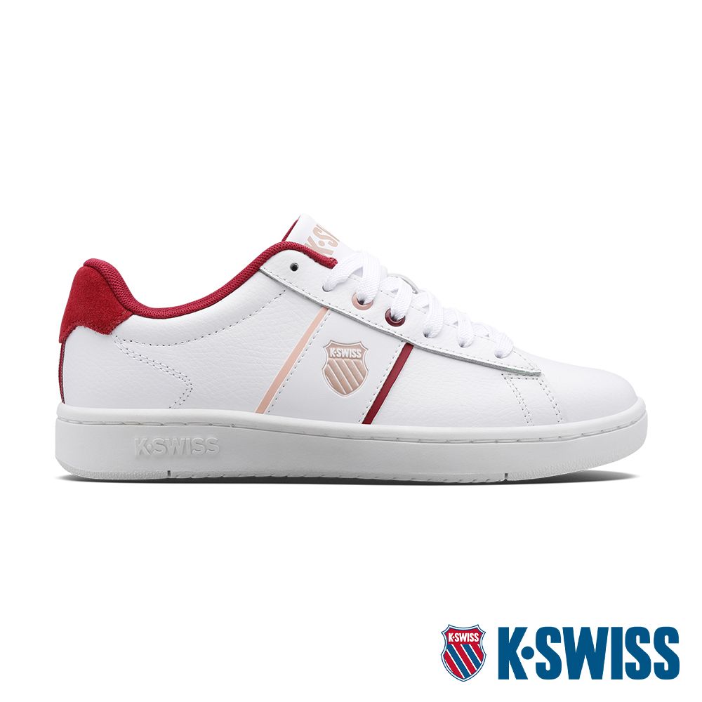 K-SWISS Court Vittora II時尚運動鞋-女-白/奶茶/金