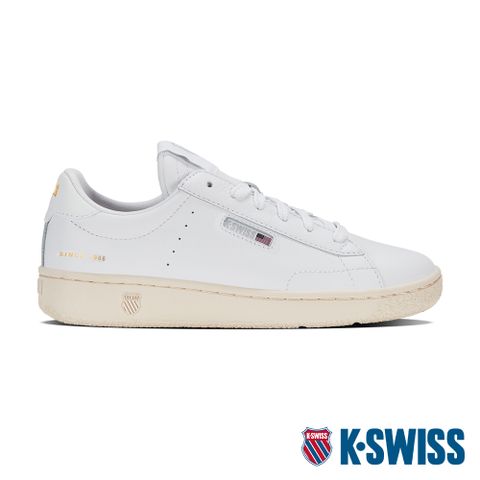 K-SWISS Slammklub CC時尚運動鞋-男-白