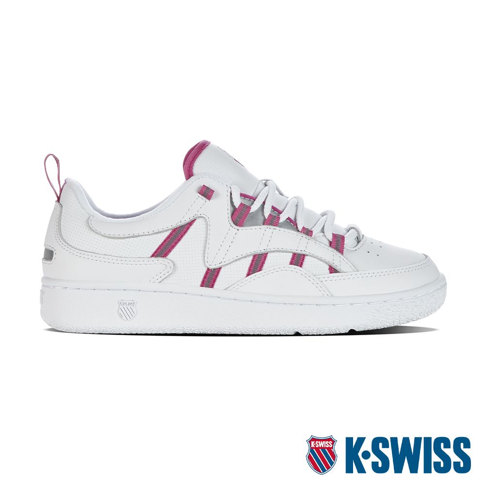 K-SWISS Slamm 99 CC時尚運動鞋-女-白/桃紅