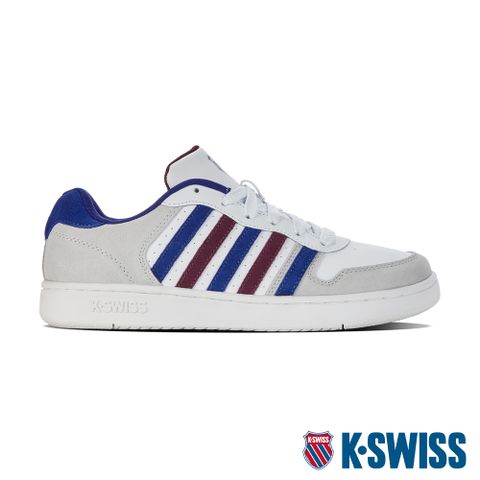 K-SWISS Court Palisades時尚運動鞋-男-白/藍/棗紅