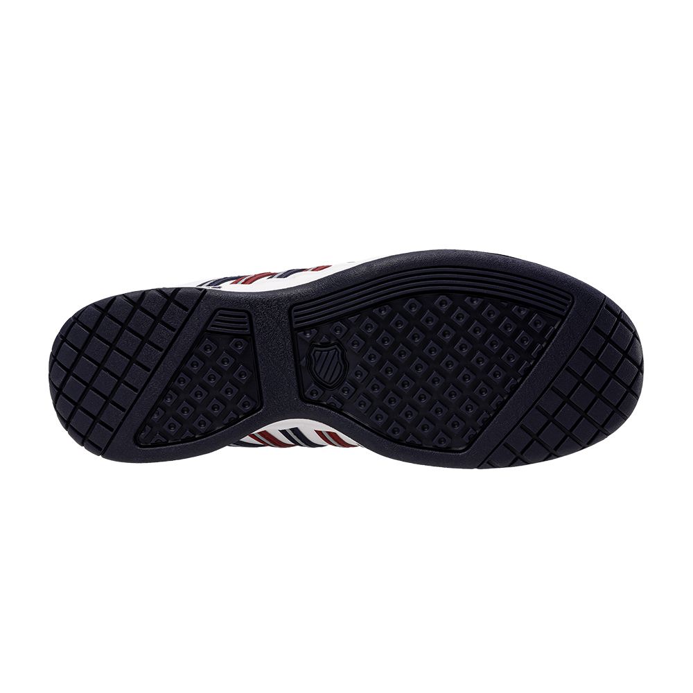 K-SWISS Eadall老爹鞋-男-白/藍/紅