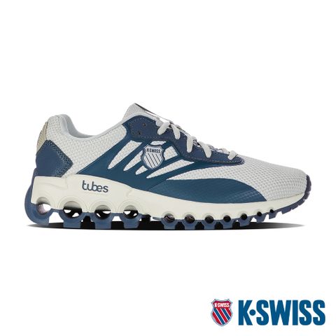 獨特橡膠材質K-SWISS Tubes Sport輕量訓練鞋-男-灰/藍