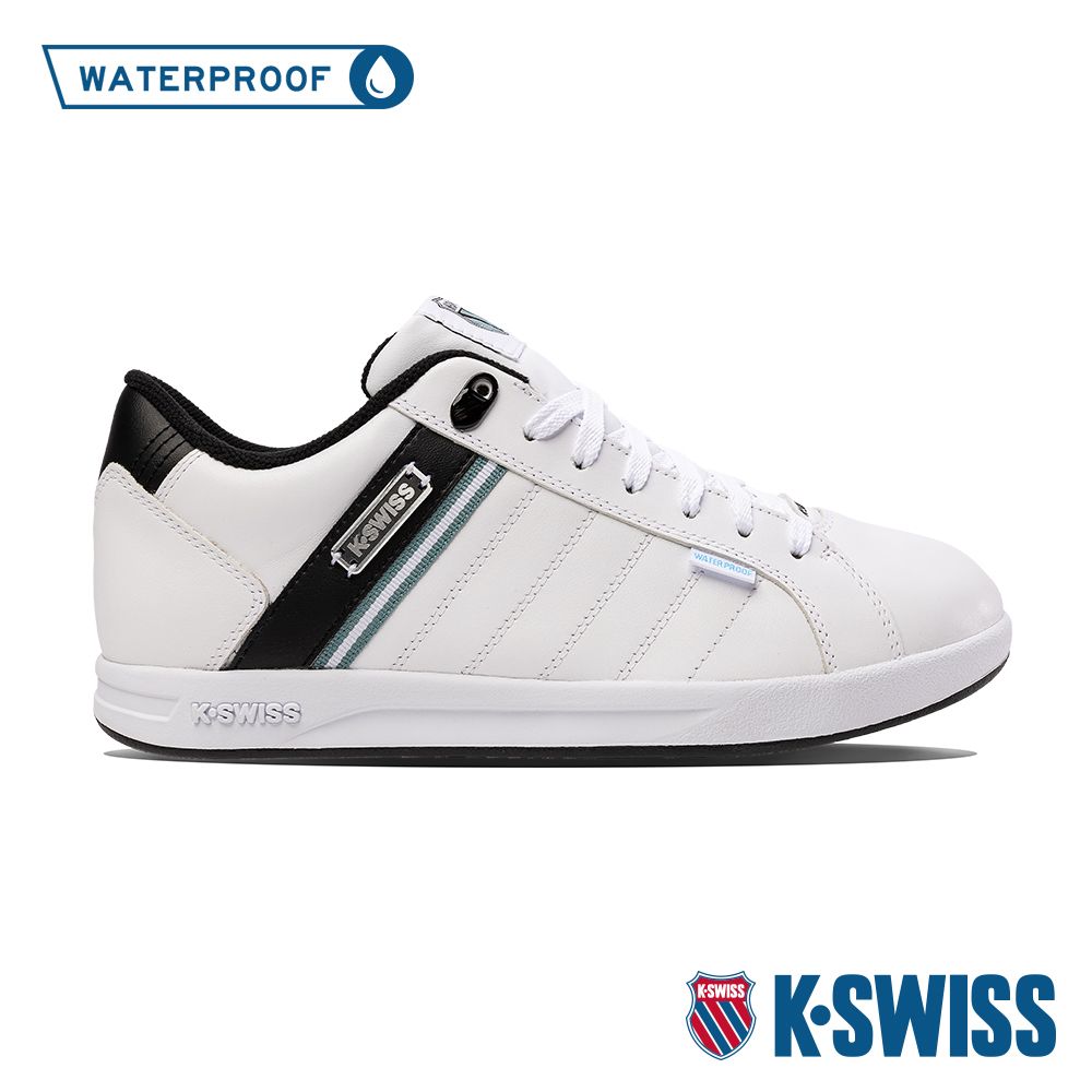 K-SWISS Lundahl Lth WP防水運動鞋-男-白/黑