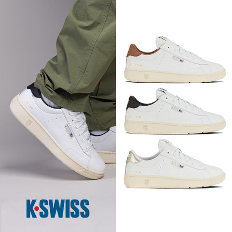 K-SWISS Slammklub CC 時尚運動鞋(小白鞋)-男女-多款任選