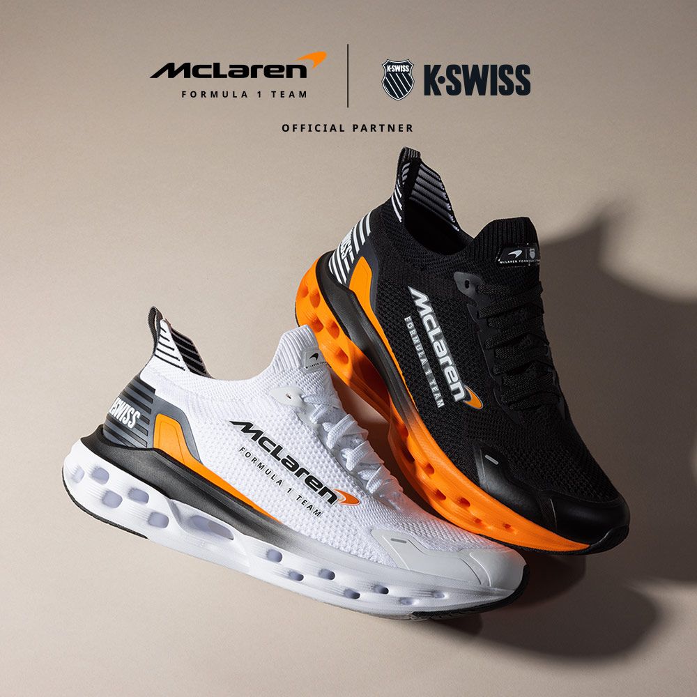 K-SWISS Impulse Tubes Lite x McLaren F1 Team 麥拉倫 運動鞋 男女-兩色任選