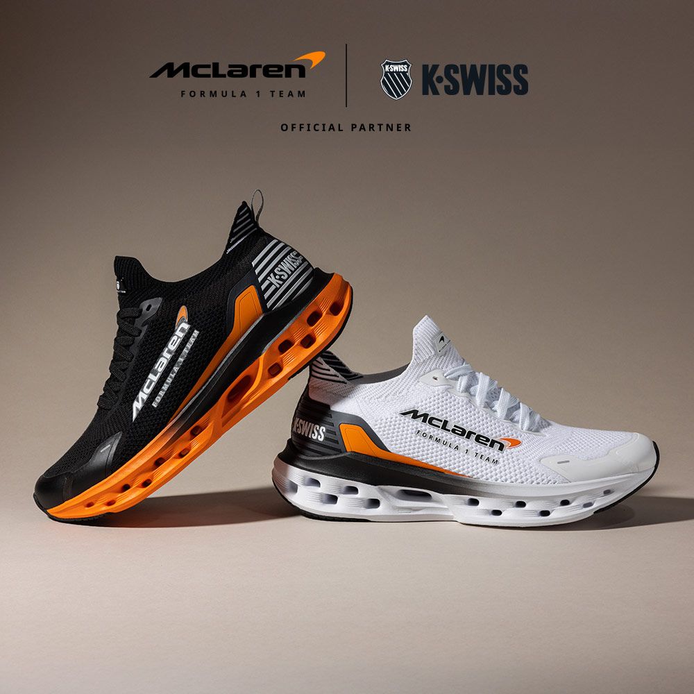 K-SWISS Impulse Tubes Lite x McLaren F1 Team 麥拉倫 運動鞋 男女-兩色任選