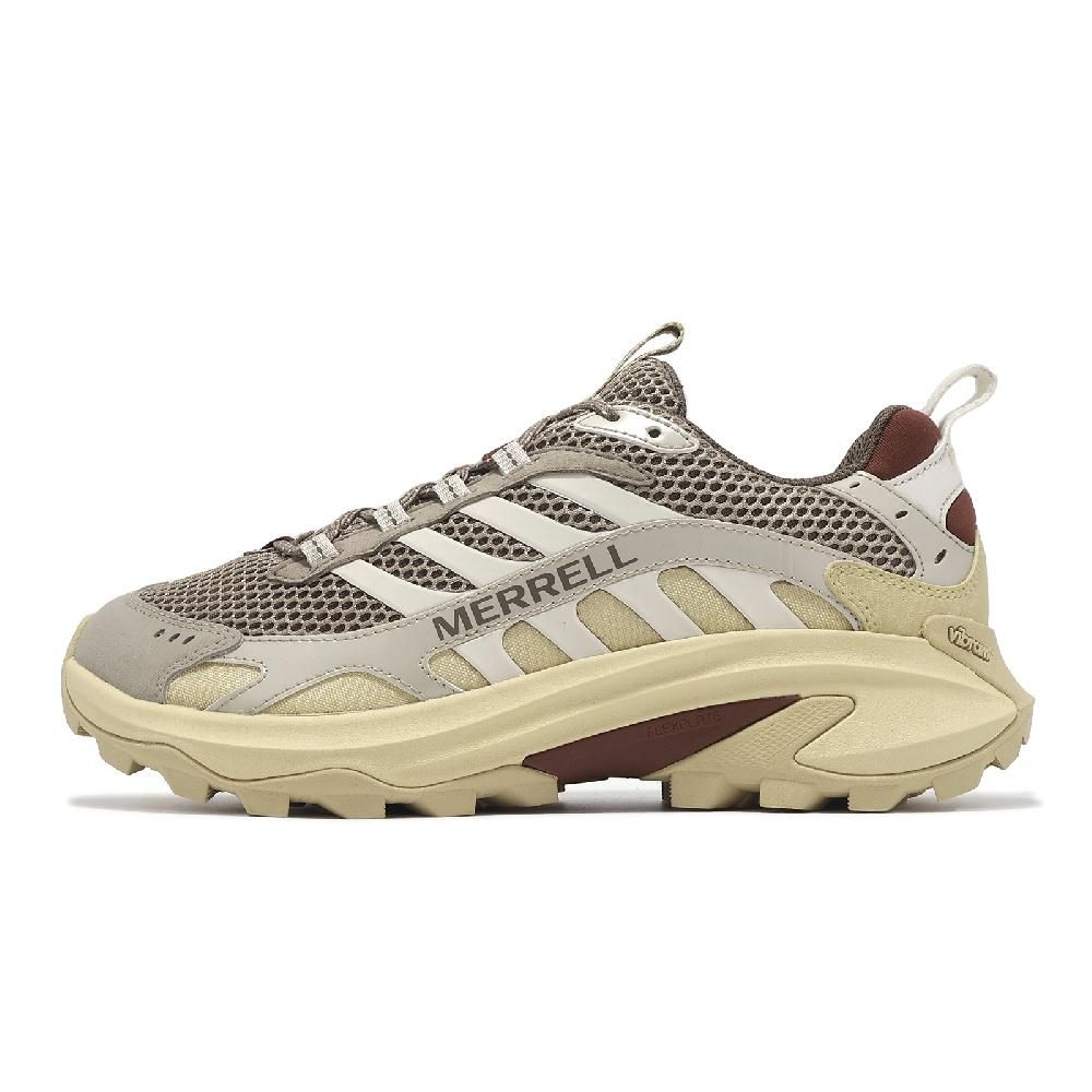 Merrell 邁樂 戶外鞋 Moab Speed 2 Vent 2k SE 男鞋 米白 灰 黃金大底 健行鞋 登山鞋 ML005805