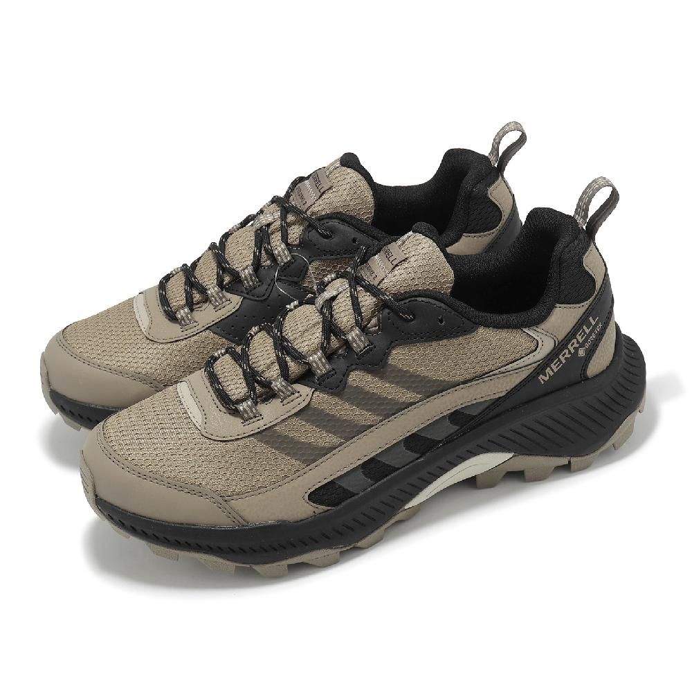 Merrell 邁樂 戶外鞋 Speed Strike GTX 男鞋 棕 黑 防水 抓地 戶外 越野 登山鞋 ML037831