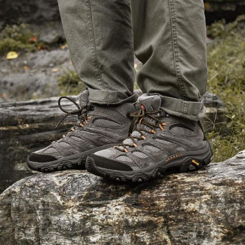 Merrell 邁樂 登山鞋 Moab 3 Mid GTX 男鞋 棕 黑 越野 戶外 防水 郊山 黃金大底 中筒 ML035793