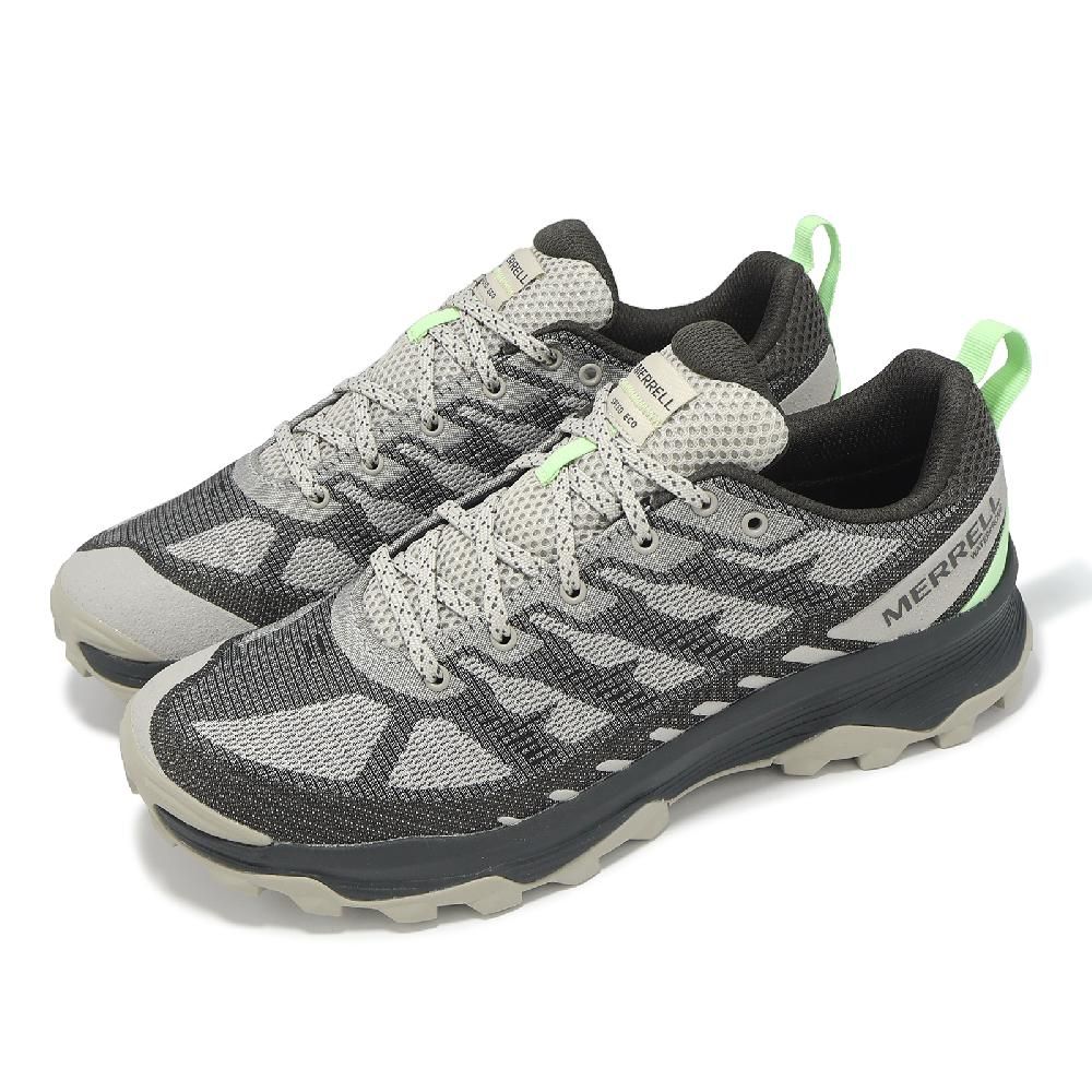 Merrell 邁樂 戶外鞋 Speed ECO WP 男鞋 灰 綠 防水鞋面 登山 郊山 越野 ML037867