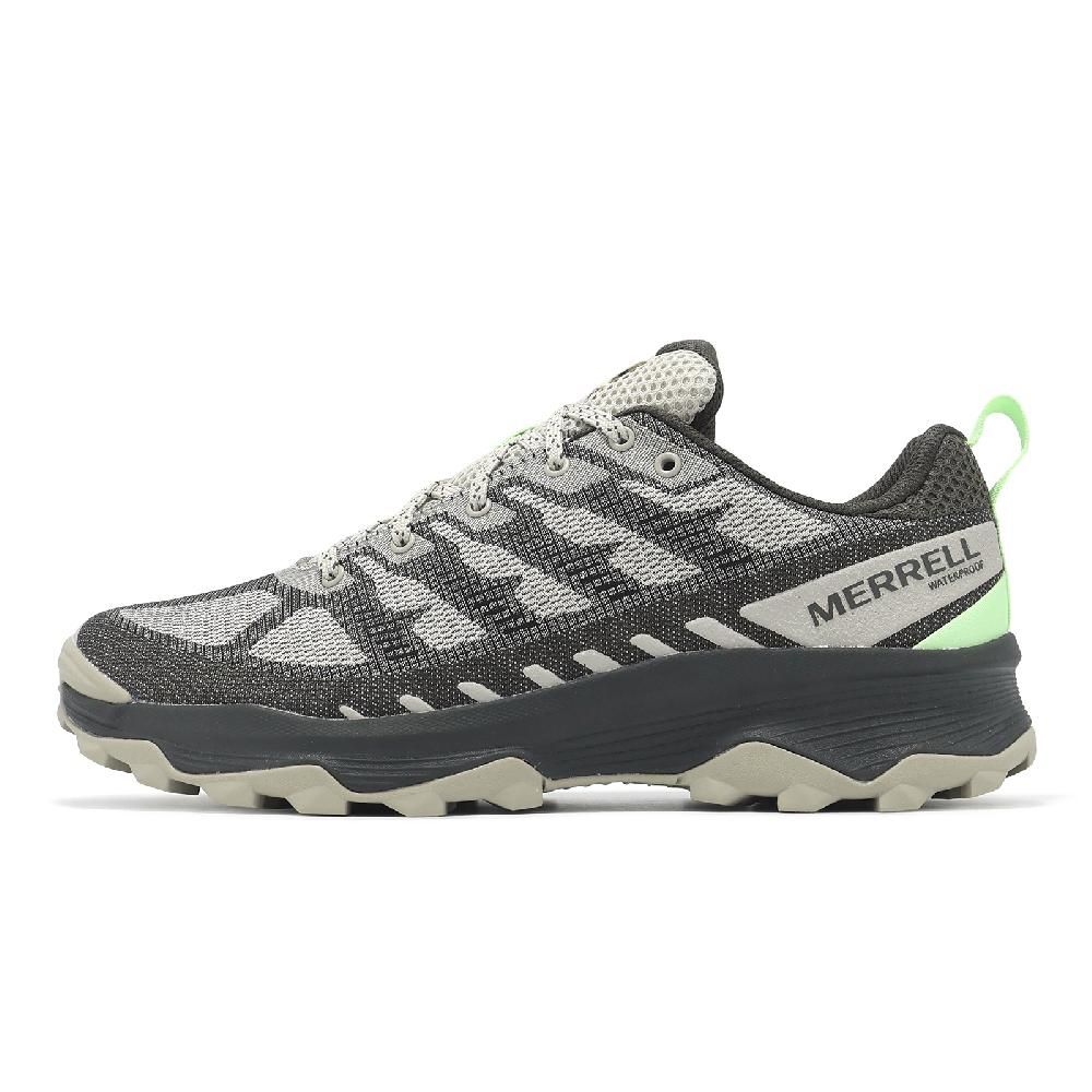 Merrell 邁樂 戶外鞋 Speed ECO WP 男鞋 灰 綠 防水鞋面 登山 郊山 越野 ML037867