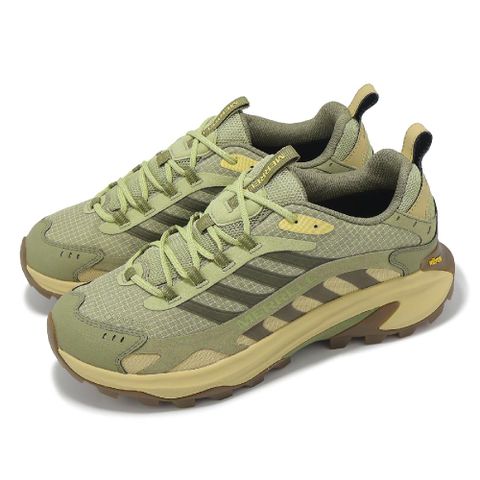 戶外鞋 Moab Speed 2 GTX 男鞋 綠 卡其 防水 黃金大底 郊山 登山鞋 ML038059
