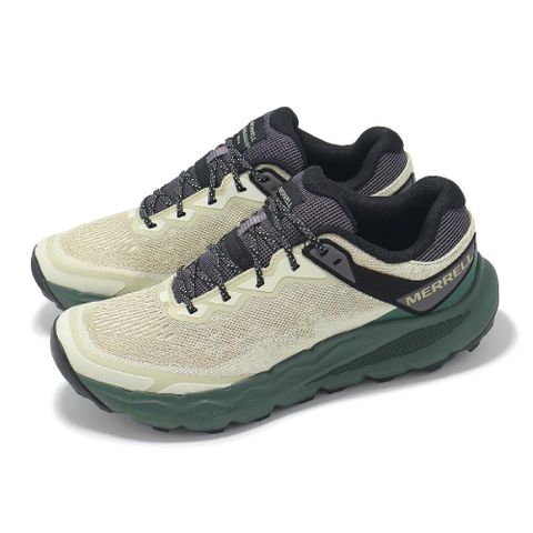 Merrell 邁樂 越野健行鞋 Nova 4 男鞋 米白 綠 黑 緩衝 抓地 支撐 戶外鞋 ML068559