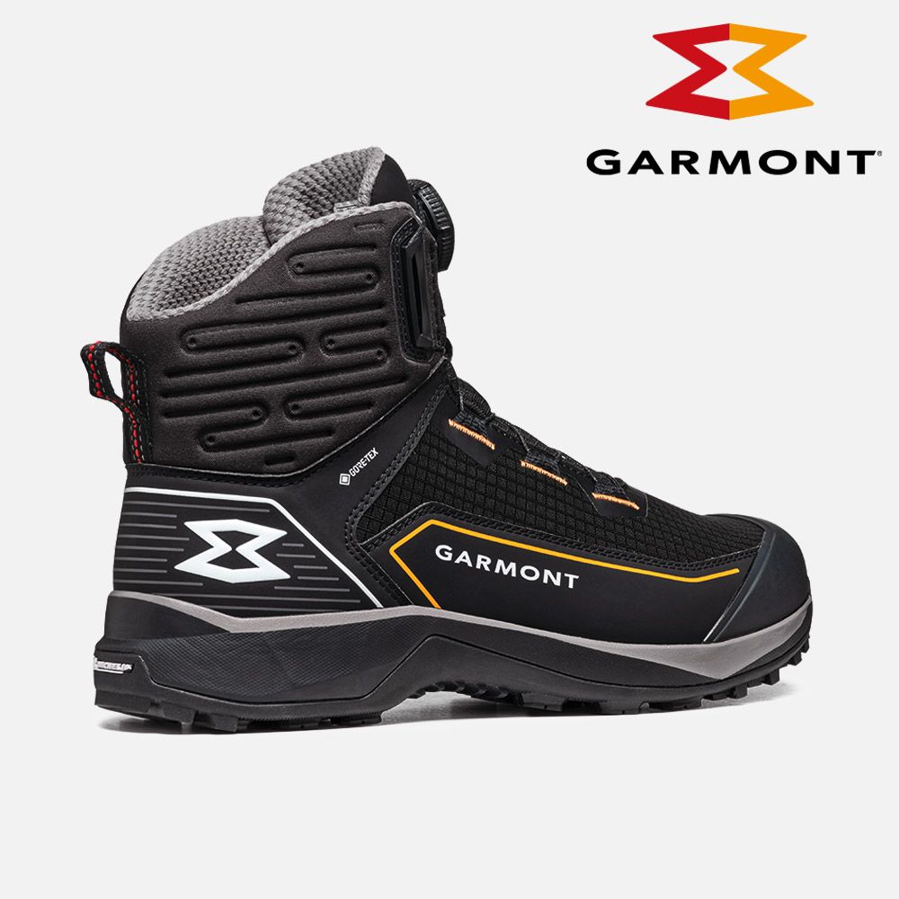 GARMONT 男款 GTX BOA 旋鈕中筒登山鞋 Trace MID 002908 (S12002) 黑-橘