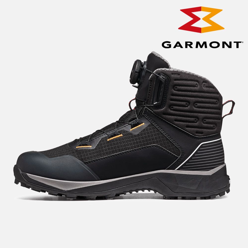 GARMONT 男款 GTX BOA 旋鈕中筒登山鞋 Trace MID 002908 (S12002) 黑-橘