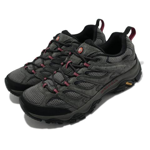Merrell 邁樂 登山鞋 Moab 3 GTX 2E 寬楦 防水 男鞋 灰 黑 郊山 戶外 越野 Vibram ML036263W