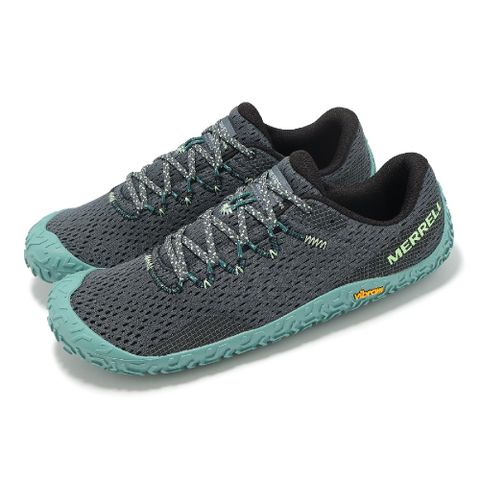 Merrell 邁樂 戶外鞋 Vapor Glove 6 男鞋 灰 藍 黃金大底 防滑 抓地 赤足訓練鞋 ML068271