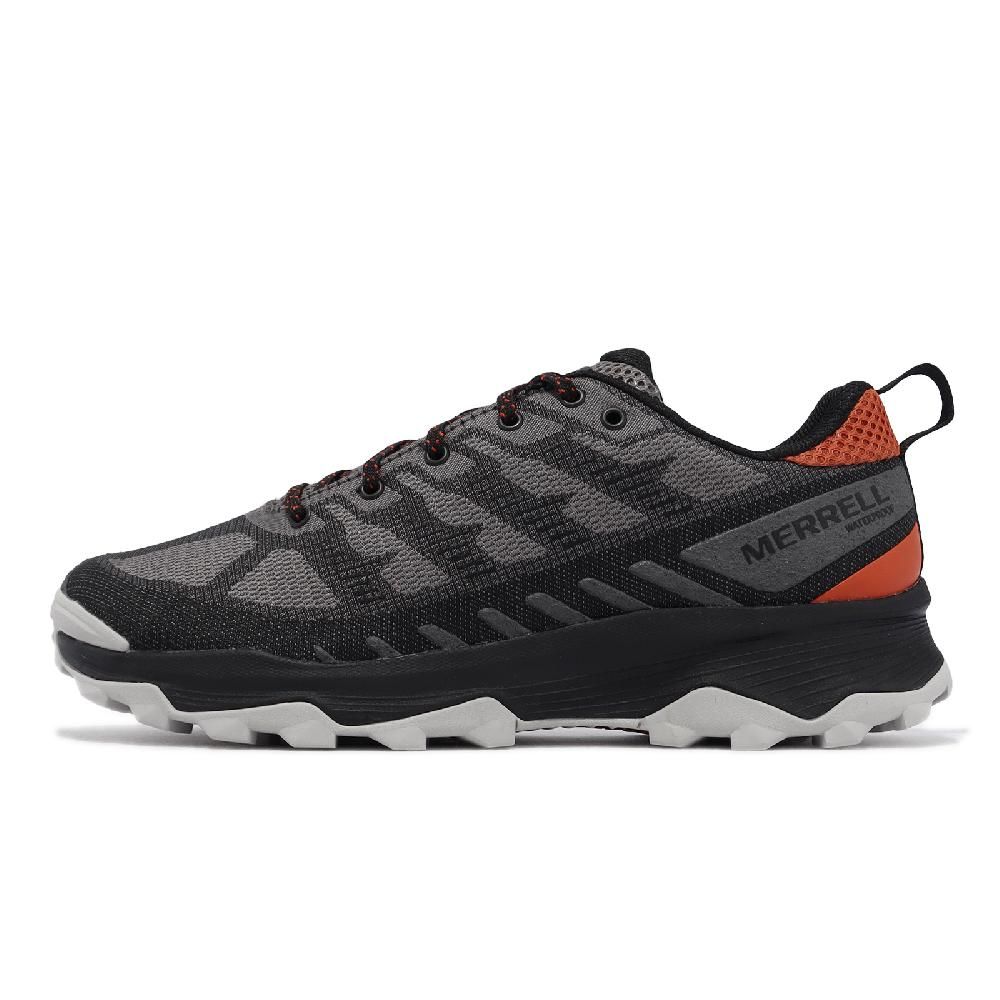Merrell 邁樂 登山鞋 Speed ECO WP 男鞋 灰 黑 戶外 防水 健行 溯溪 耐磨 抓地  ML036999
