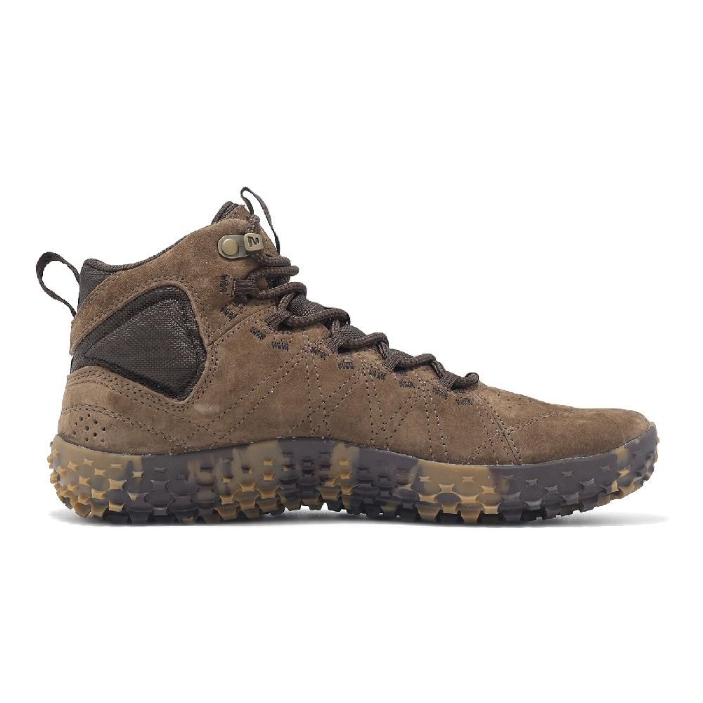 Merrell 邁樂 休閒鞋 Wrapt Mid WP 男鞋 棕 防水鞋面 麂皮 抓地 戶外 山系 ML007107