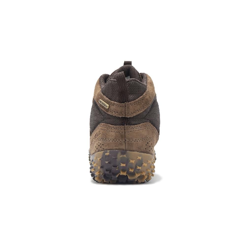 Merrell 邁樂 休閒鞋 Wrapt Mid WP 男鞋 棕 防水鞋面 麂皮 抓地 戶外 山系 ML007107