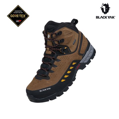 BLACKYAK QUEST GTX防水中筒登山鞋(咖啡棕)-BOA 雙足弓 防水 中筒登山鞋-BYEB1NFH53