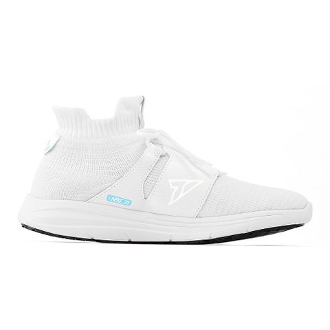 【V-TEX】時尚針織耐水鞋防水鞋 地表最強耐水透濕鞋- NEXT 21 白色