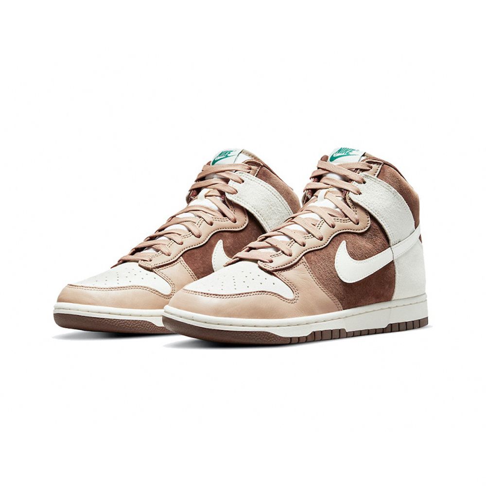 Nike Dunk High Reteo PRM Light Chocolate 摩卡巧克力麂皮高筒休閒鞋