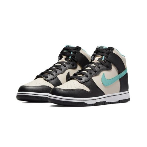 NIKE 耐吉 Dunk High EMB Beige Black Washed Teal 米黑綠 高筒 休閒鞋 DO9455-200