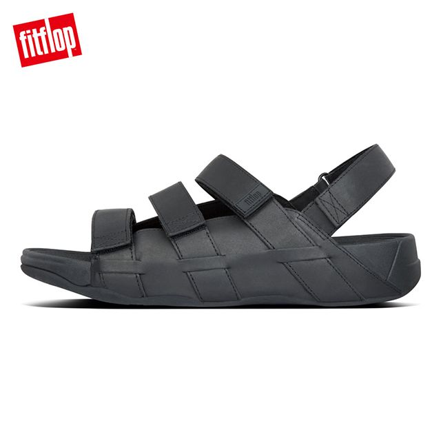 FitFlop ETHAN BACK-STRAP SANDALS後帶涼鞋-男(靚黑色)