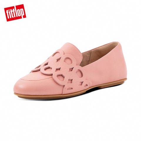 FitFlop LENA ENTWINED LOOPS LOAFERS 輕量時尚樂福鞋-女(玫瑰褐)