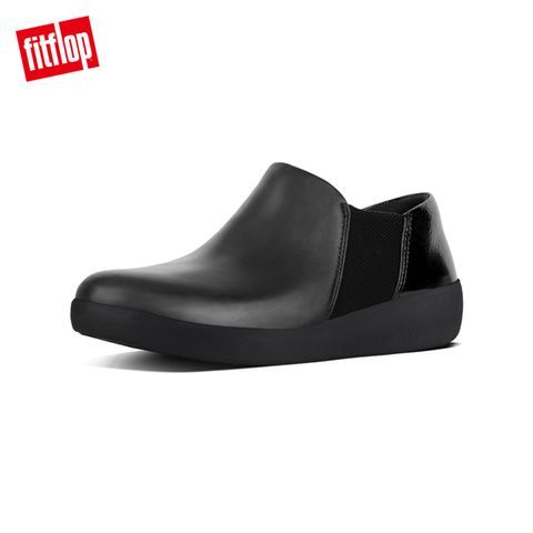 FitFlop SUPERCHELSEA SLIP-ONS 簡約造型短靴-女(黑色)