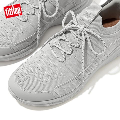 FitFlop VITAMIN FF KNIT SPORTS TRAINERS 全新繫帶運動休閒鞋-男(柔和灰)