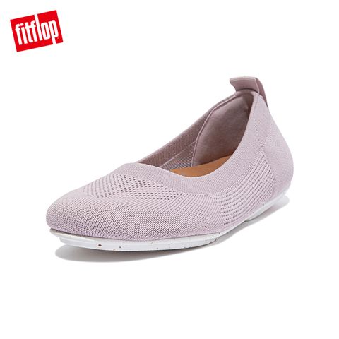 FitFlop ALLEGRO e01 MULTI-KNIT BALLET PUMPS 經典芭蕾舞鞋/娃娃鞋-女(紫丁香色)