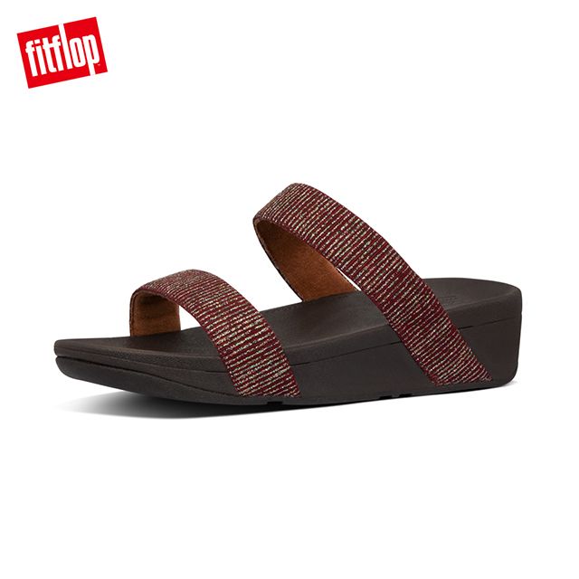 Fitflop lottie best sale glitter stripe