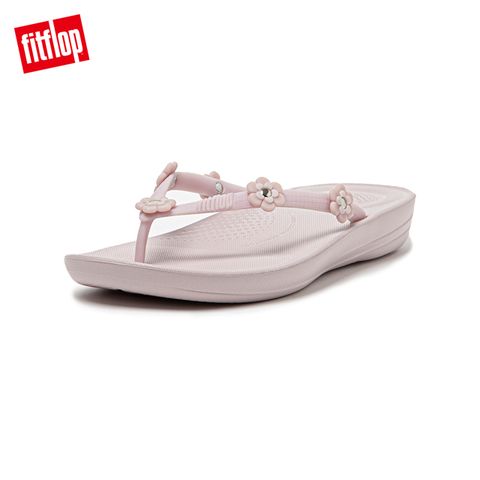 FitFlop IQUSHION ERGONOMIC FLIP FLOPS - FLOWER-STUD輕量人體工學夾腳涼鞋-女(紫丁香色)