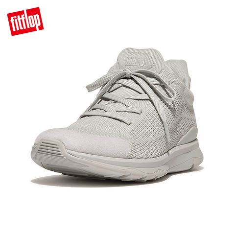 FitFlop VITAMIN FFX KNIT SPORTS SNEAKERS 繫帶運動鞋-男(灰色)