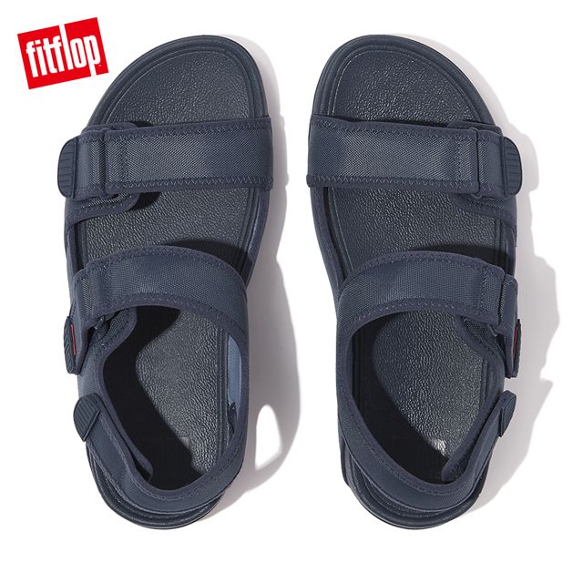 FitFlop GOGH MOC MENS WATER-RESISANT BACK-STRAP SANDALS防水可調式後帶涼鞋(藍綠色)