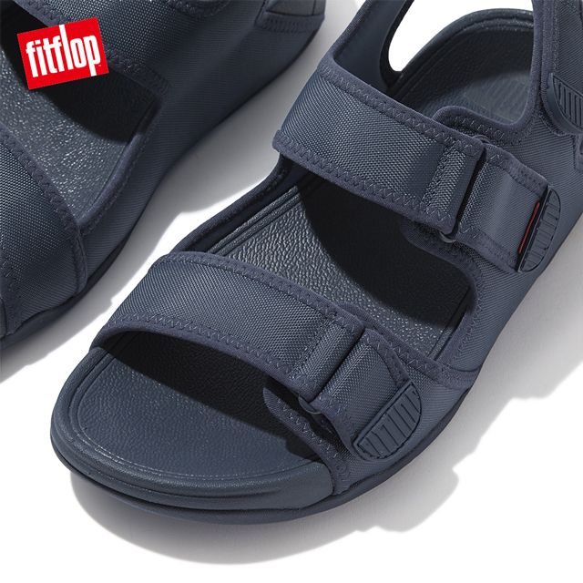 FitFlop GOGH MOC MENS WATER-RESISANT BACK-STRAP SANDALS防水可調式後帶涼鞋(藍綠色)