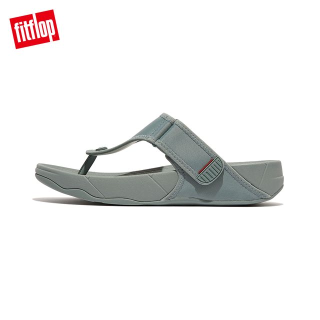 FitFlop TRAKK II MENS WATER-RESISTANT TOE-POST SANDALS防水可調式夾腳涼鞋-男(灰石色)