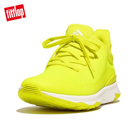 FitFlop VITAMIN FFX MENS GLOW-IN-THE-DARK運動風螢光繫帶休閒鞋-男(青檸汁色)