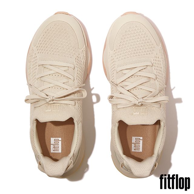 FitFlop VITAMIN FFX KNIT 針織運動鞋-女(米色)