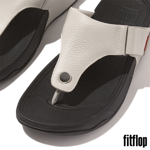 FitFlop TRAKK II 經典可調式夾腳涼鞋-男(灰色)