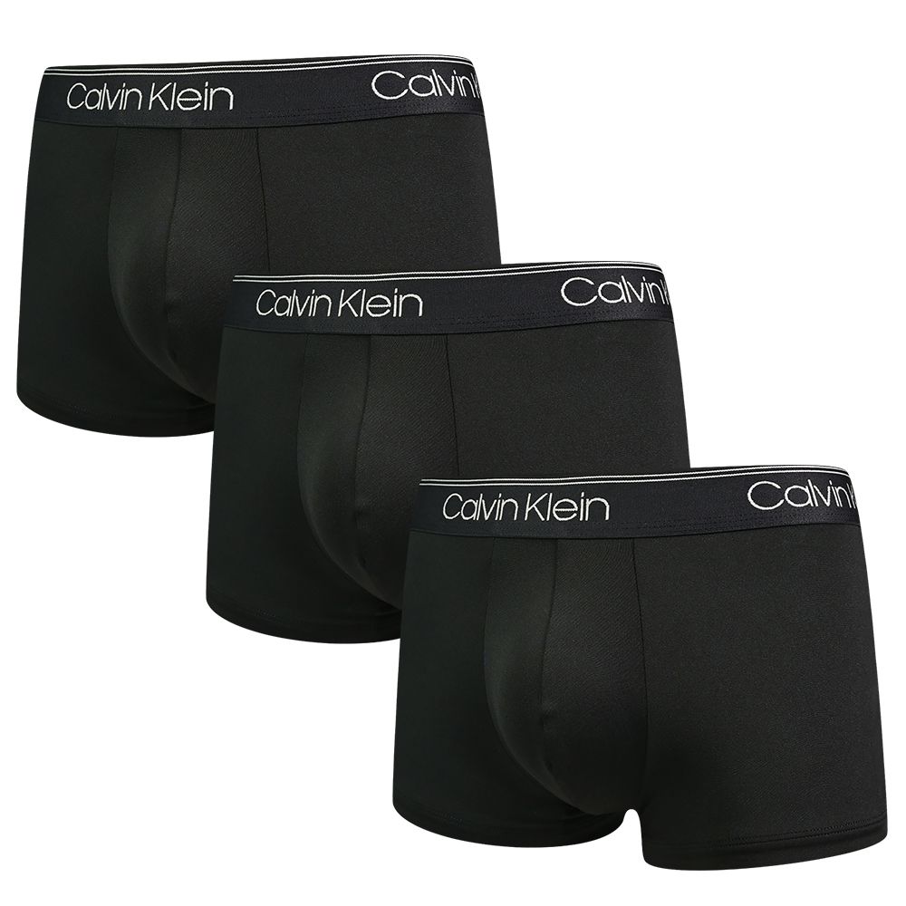 Calvin Klein  Microfiber Stretch 絲質速乾高彈力(黑色系)