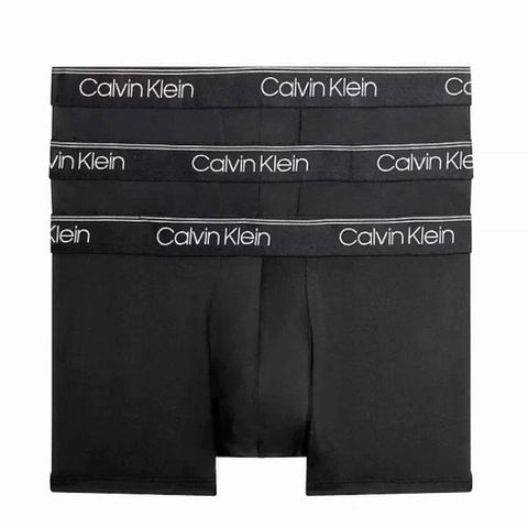 【 Calvin Klein 凱文克萊 】3件組 長件涼感四角男內褲 無盒裝