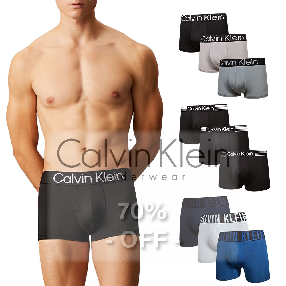 Calvin Klein 廠商年度出清 錯過機會不再 平口/四角/三角褲 CK內褲- 三入組 /四入組/內衣