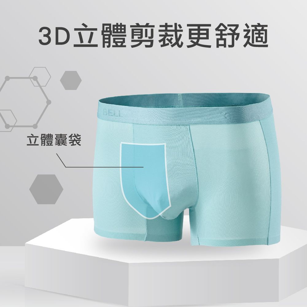 3D立體剪裁更舒適立體囊袋BELL