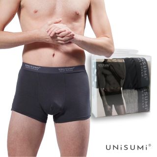 【UNISUMI】機能彈力平口褲盒裝2盒入組｜英國專利異味消除技術