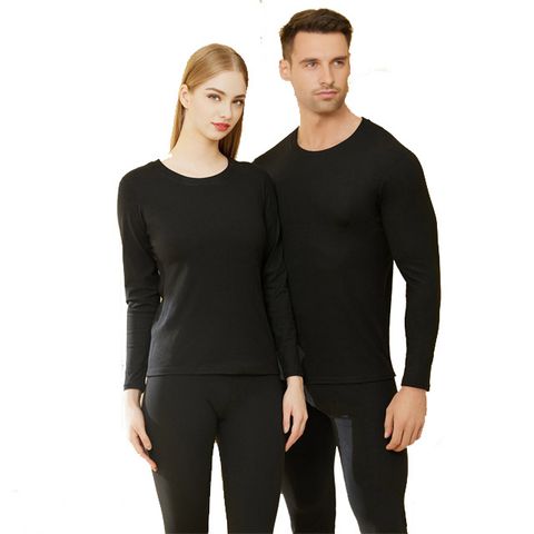 EROSBODY艾若斯健美 厚羊絨蠶絲混紡恆溫雙面磨毛保暖內衣貼片無痕發熱衛生衣or褲