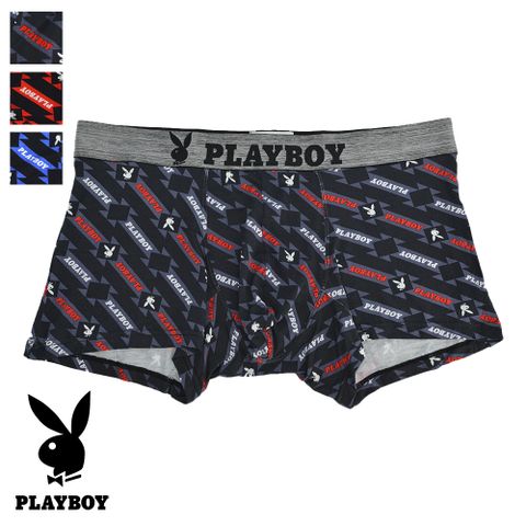 PLAYBOY 親膚柔纖絕對動展貼身平口褲