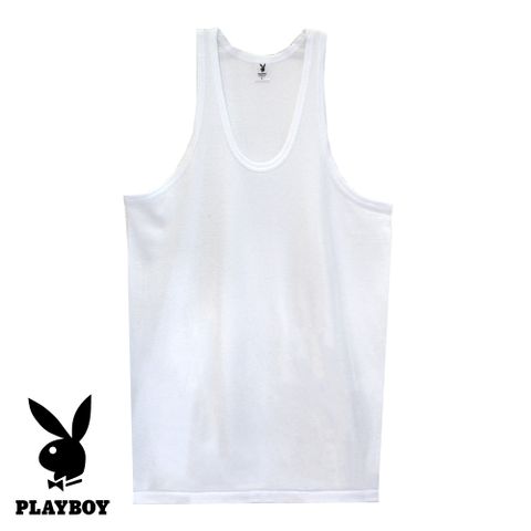 【PLAYBOY】親膚速乾AB紗羅紋背心-C6328PB(三件組)
